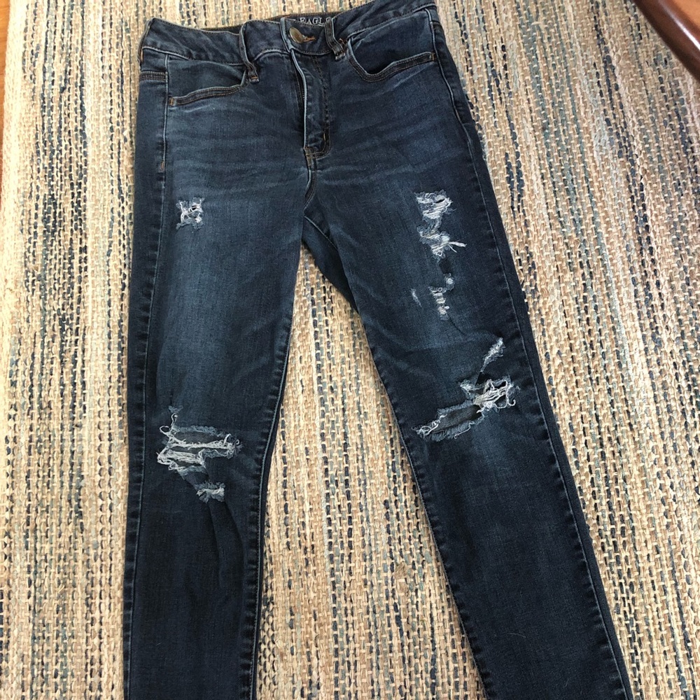 American Eagle hi-rise skinny jegging